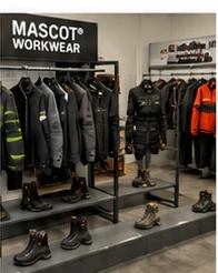 Showroom de vêtements de travail et chaussures de sécurité RL DISTRIPRO