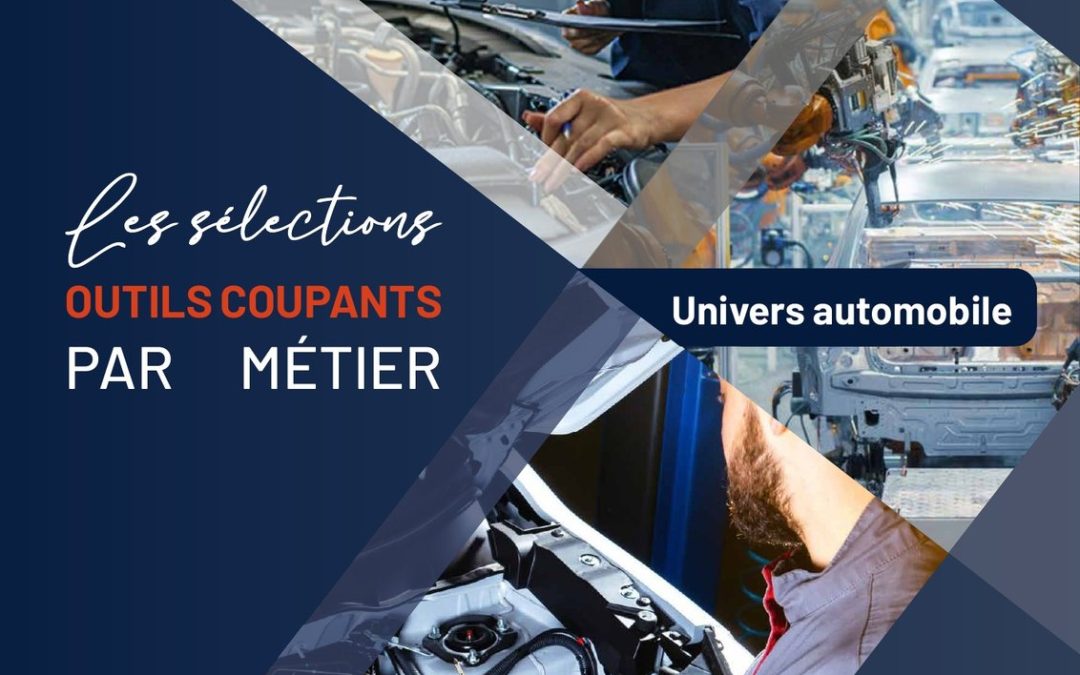 Sélection métier automobile : forets HSS cobalt, tarauds, fraises, fi…