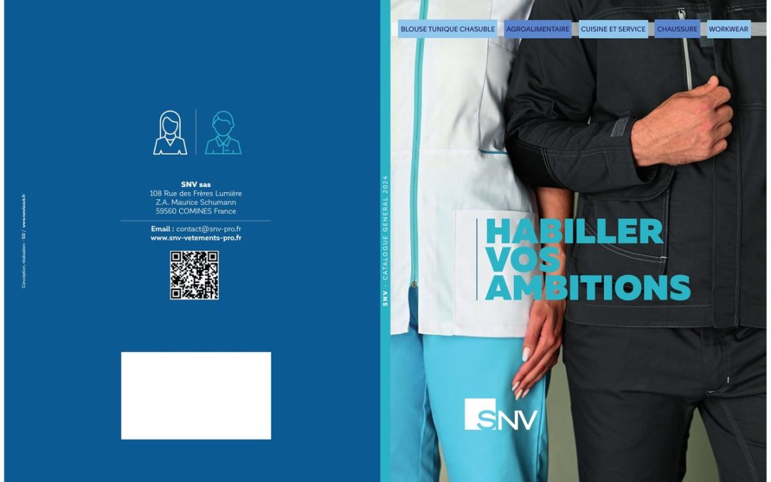 SNV blouses, tuniques, chasubles, cuisine, hôtellerie, workwear et ch…