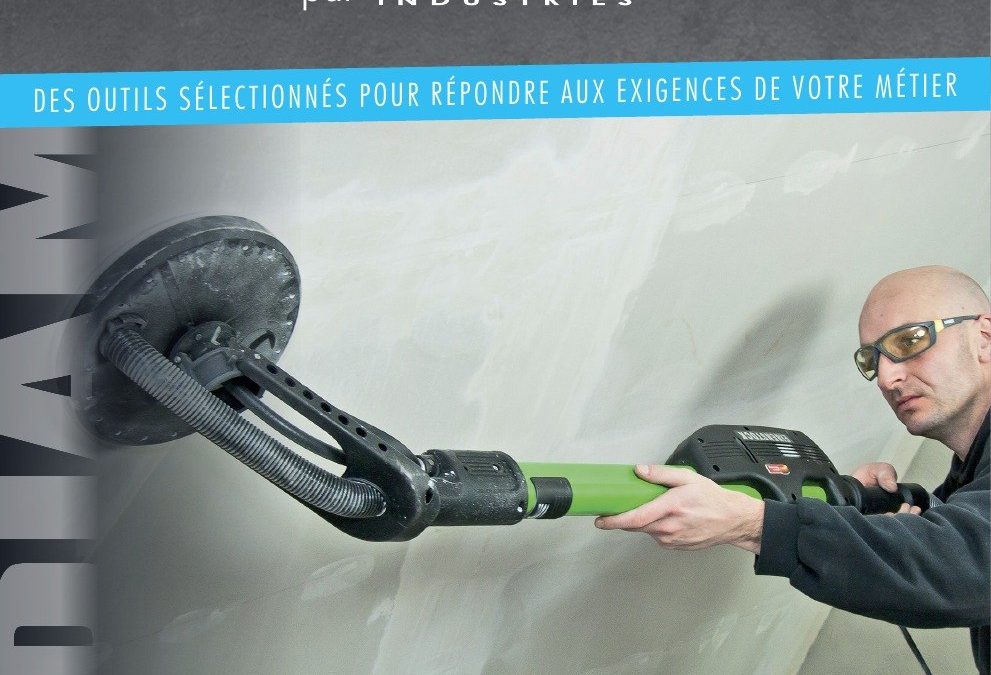 DIAM peintre, plaquiste et plâtrier : ponceuses, surfaceuses, rabots,…