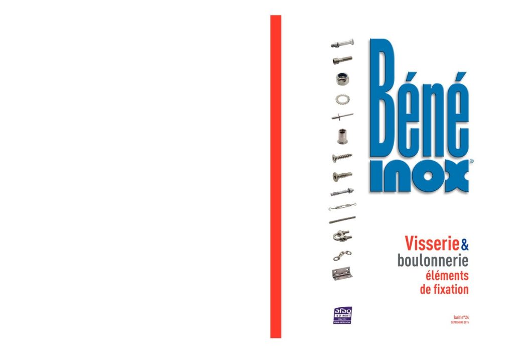 BENE INOX Visserie Boulonnerie