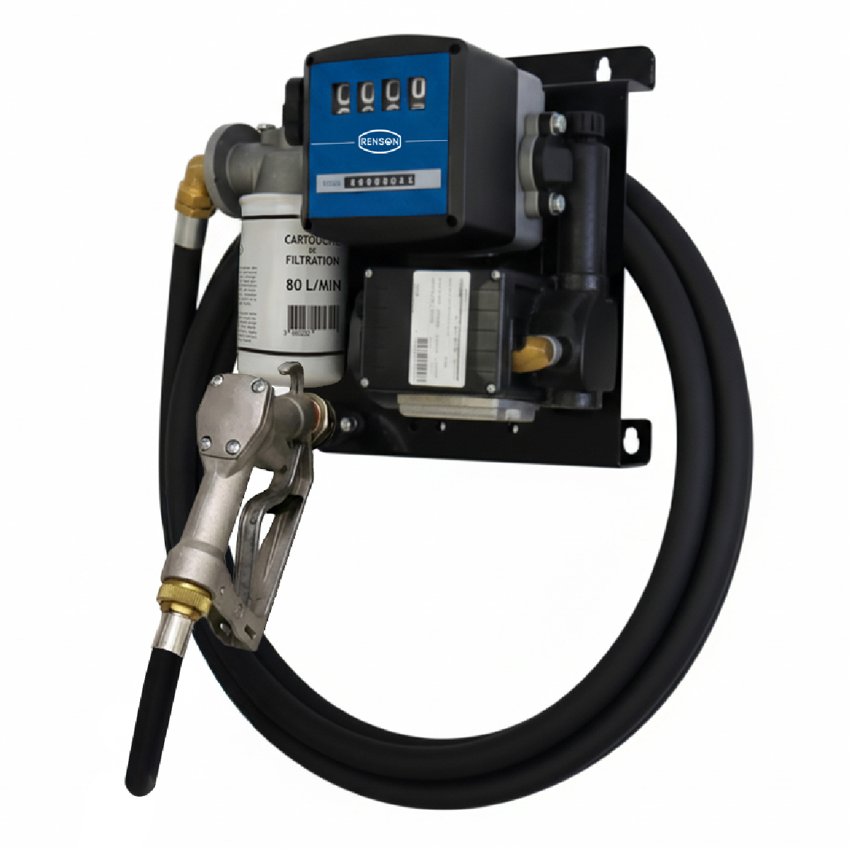 Station fuel Renson Essentiel+ 80 L/min 230 V pistolet manuel