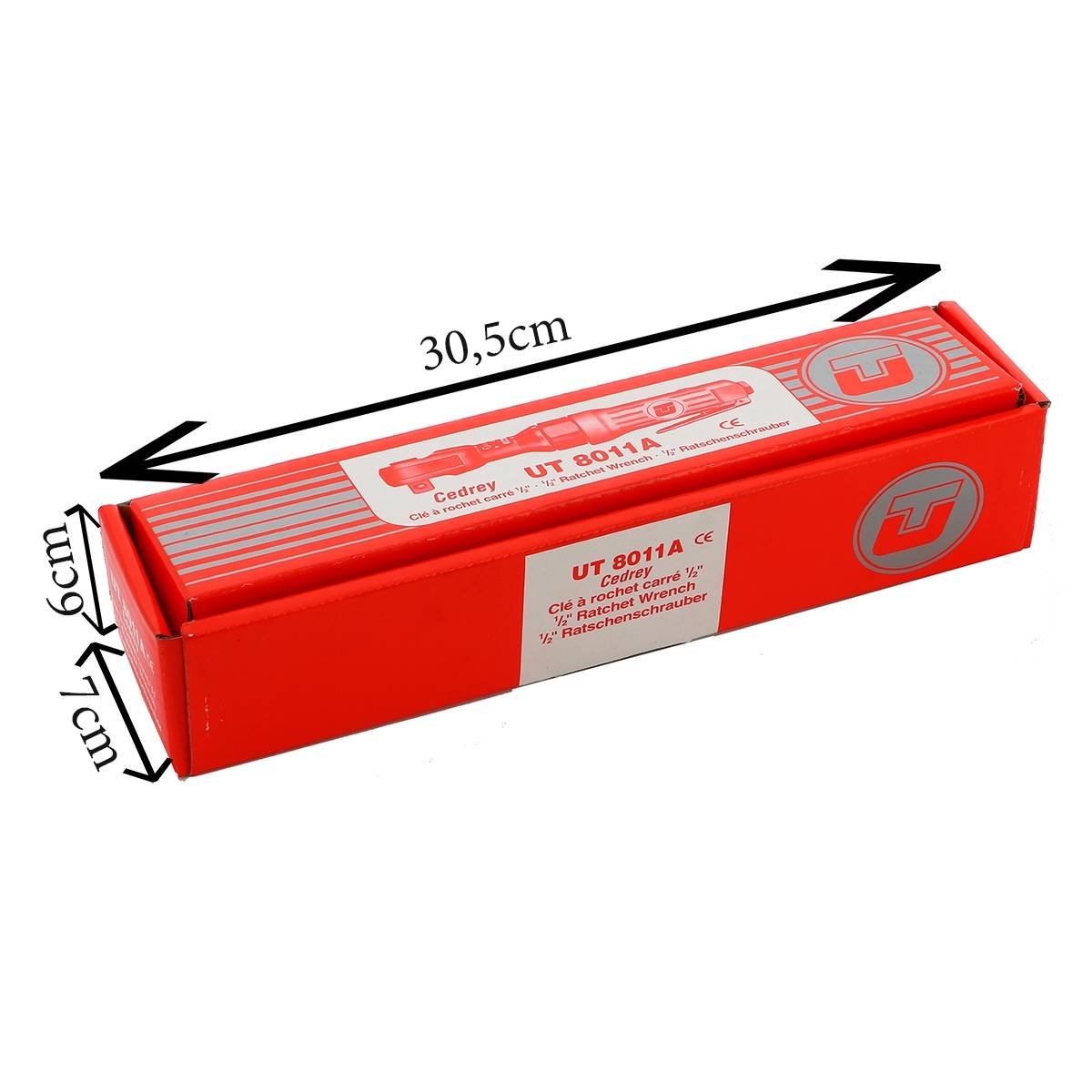 Clé à cliquet Cedrey 1/2'' carter isolé UT8011A