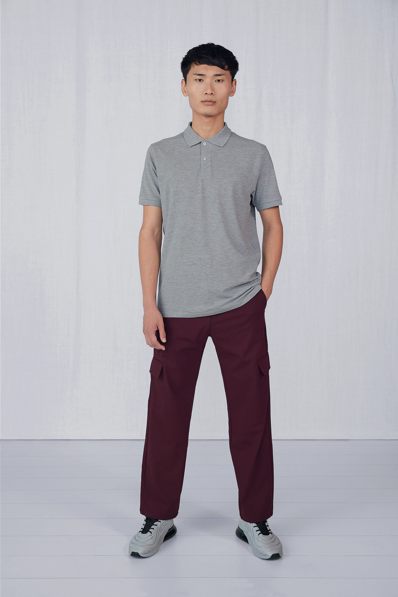 Polo B&C CGPM430 bio homme