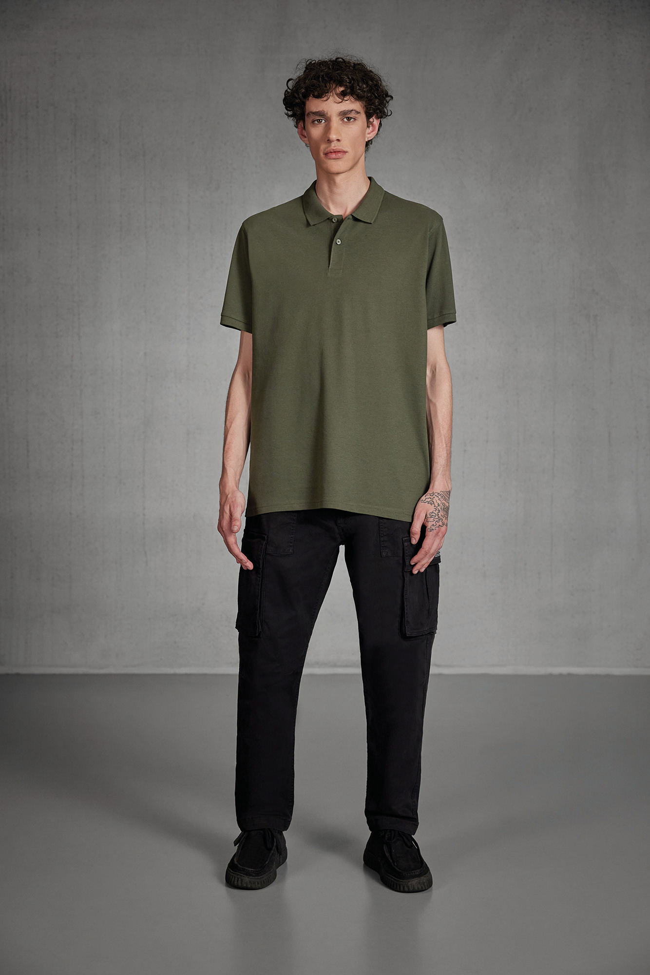Polo B&C CGPM430 bio homme