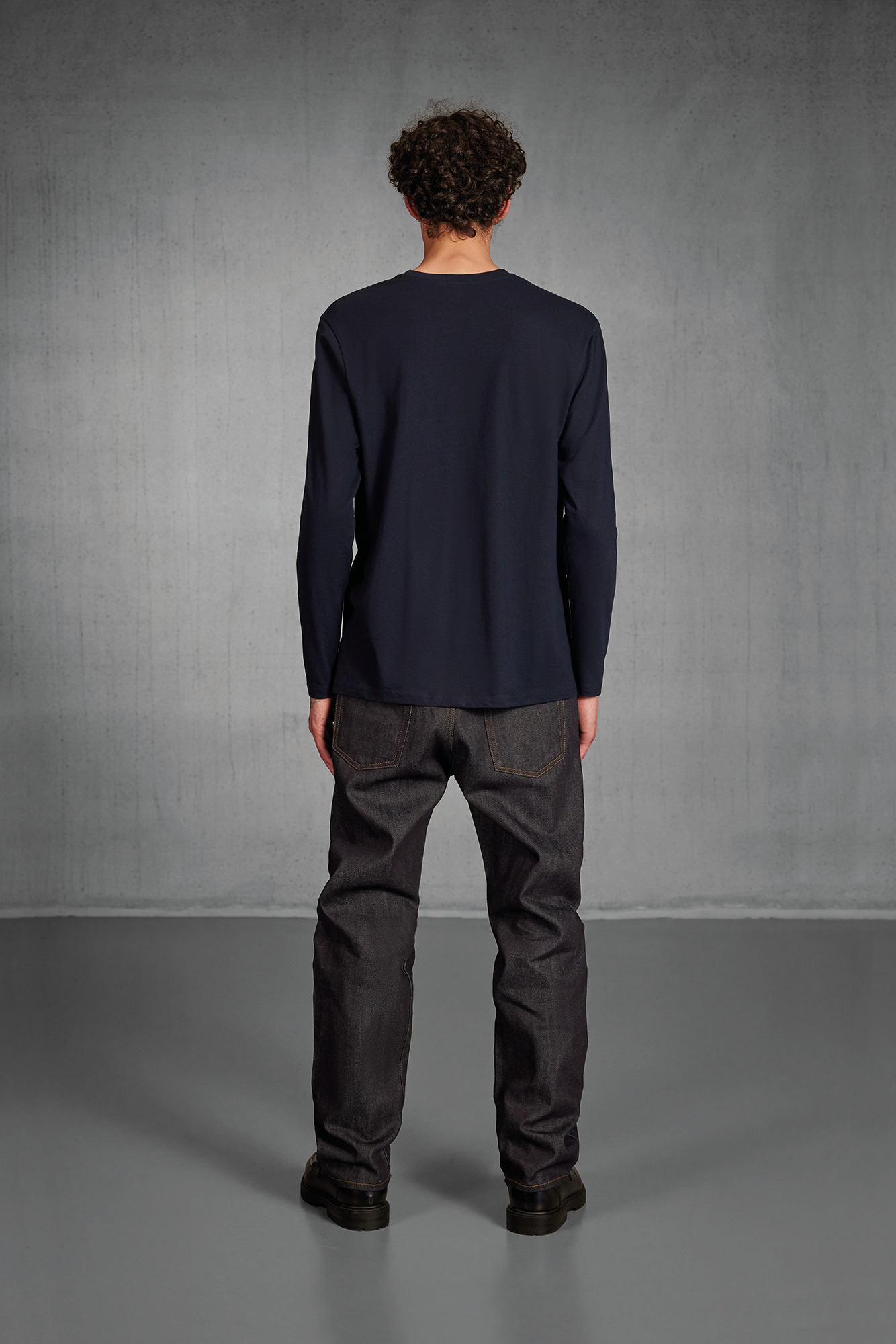 T-shirt B&C homme manches longues #E190