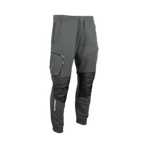 Pantalon LMA 1880 GLORY molleton gris foncé/noir