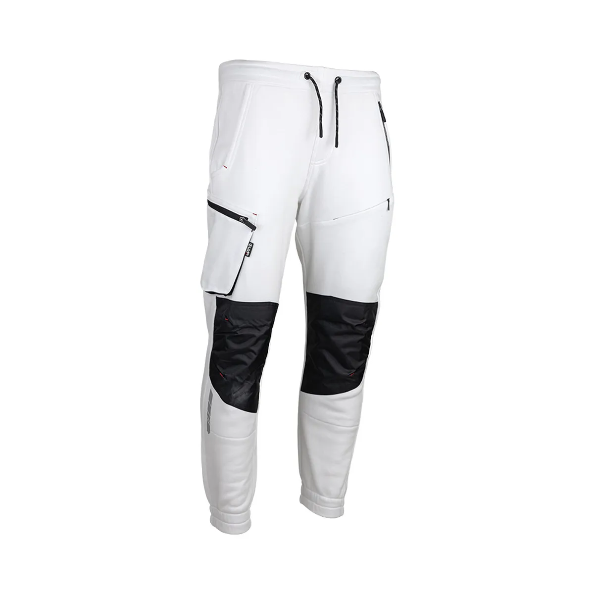 Pantalon LMA 1880 Podium molleton blanc noir