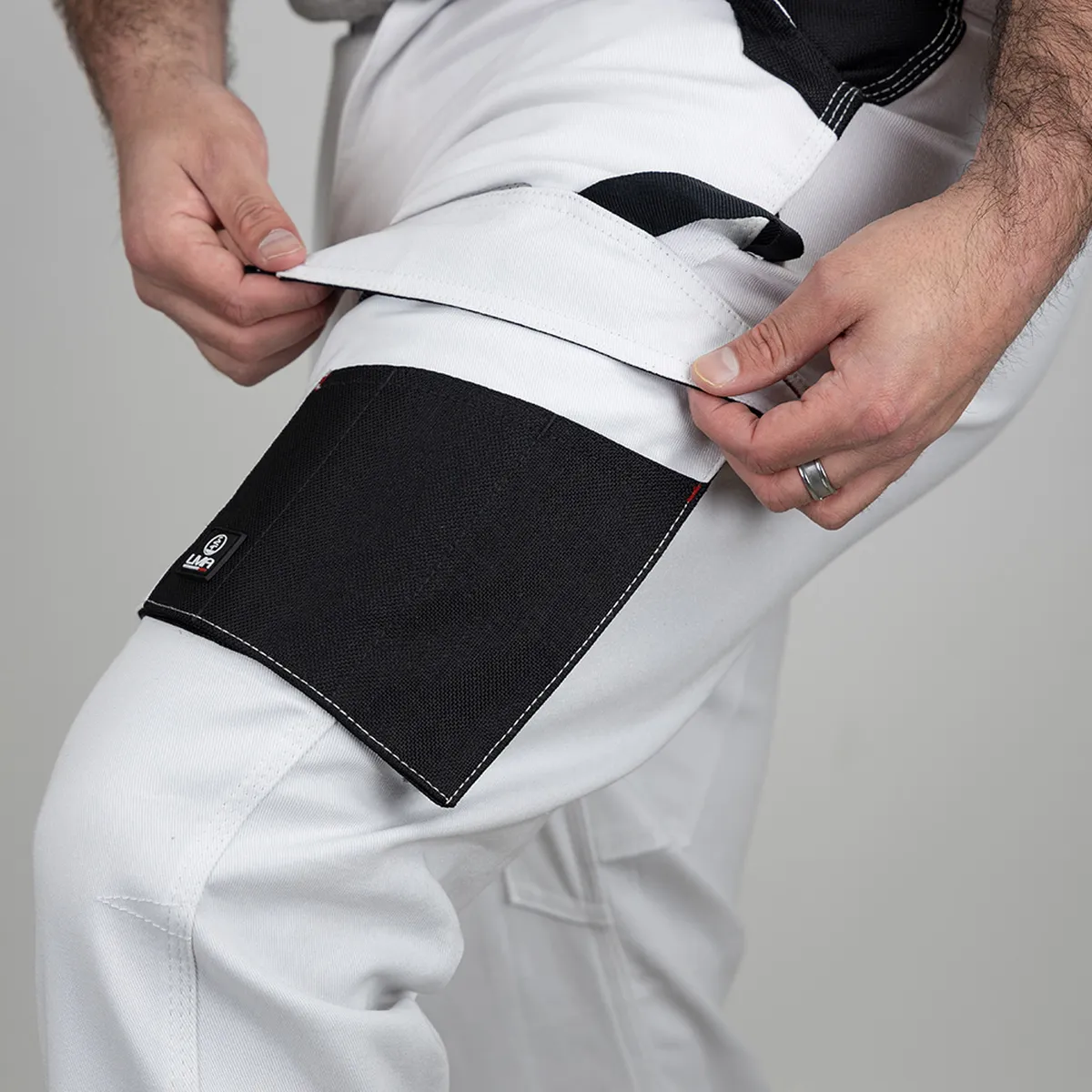 Pantalon LMA 1880 renforcé stretch multipoches 1900 CRISTALLIN